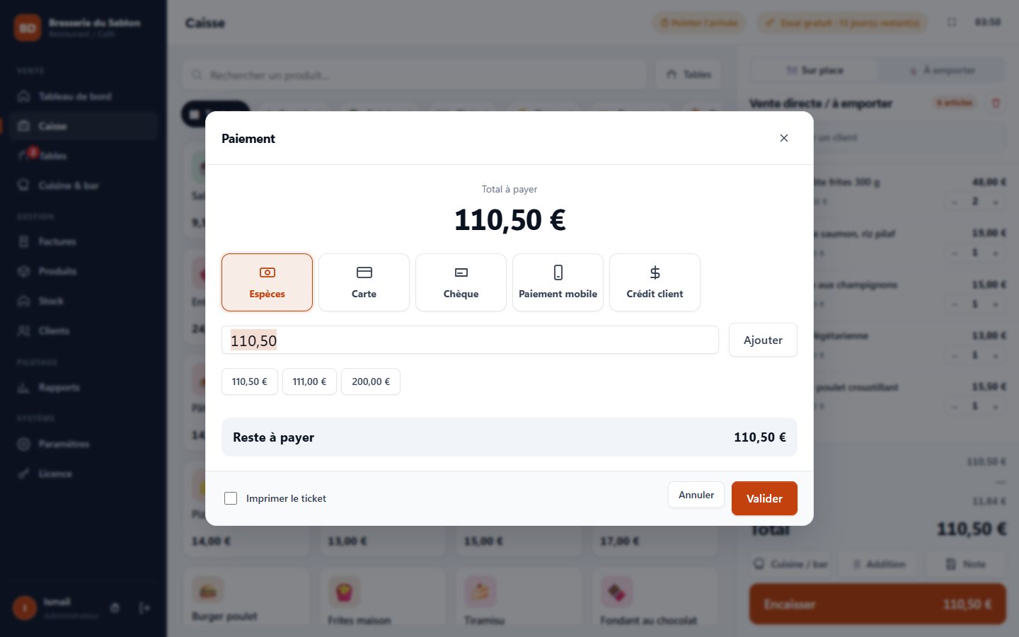 Paiement